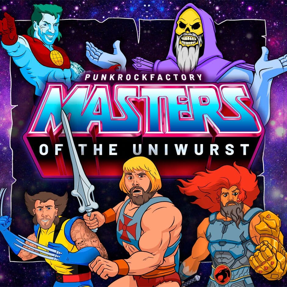 Masters Of The Uniwurst CD Punk Rock Factory 