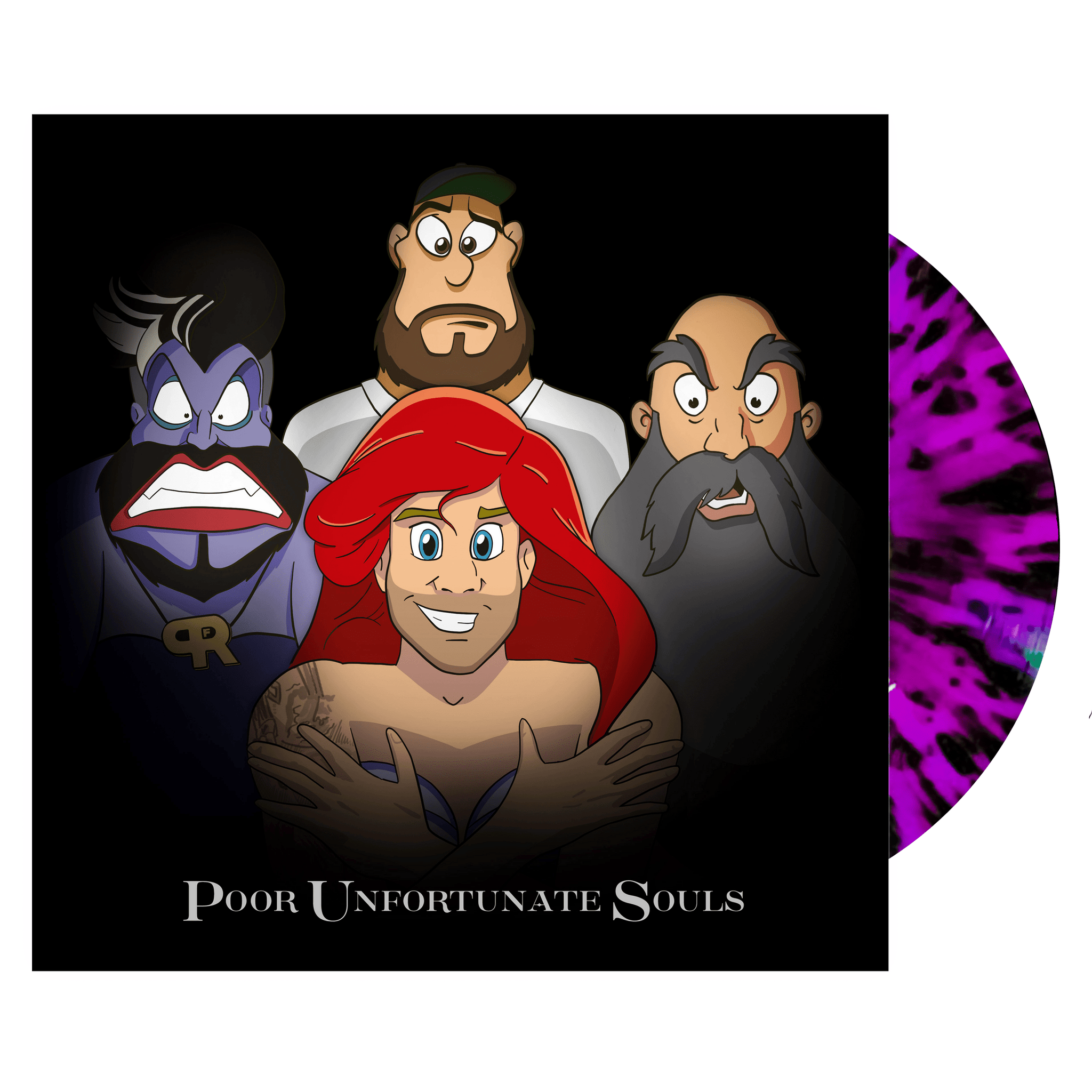 Poor Unfortunate Souls Vinyl *signed* Punk Rock Factory Purple Enchantment Edition 
