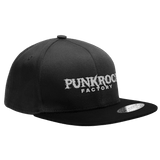 Acid Logo Snapback hats Punk Rock Factory Black 