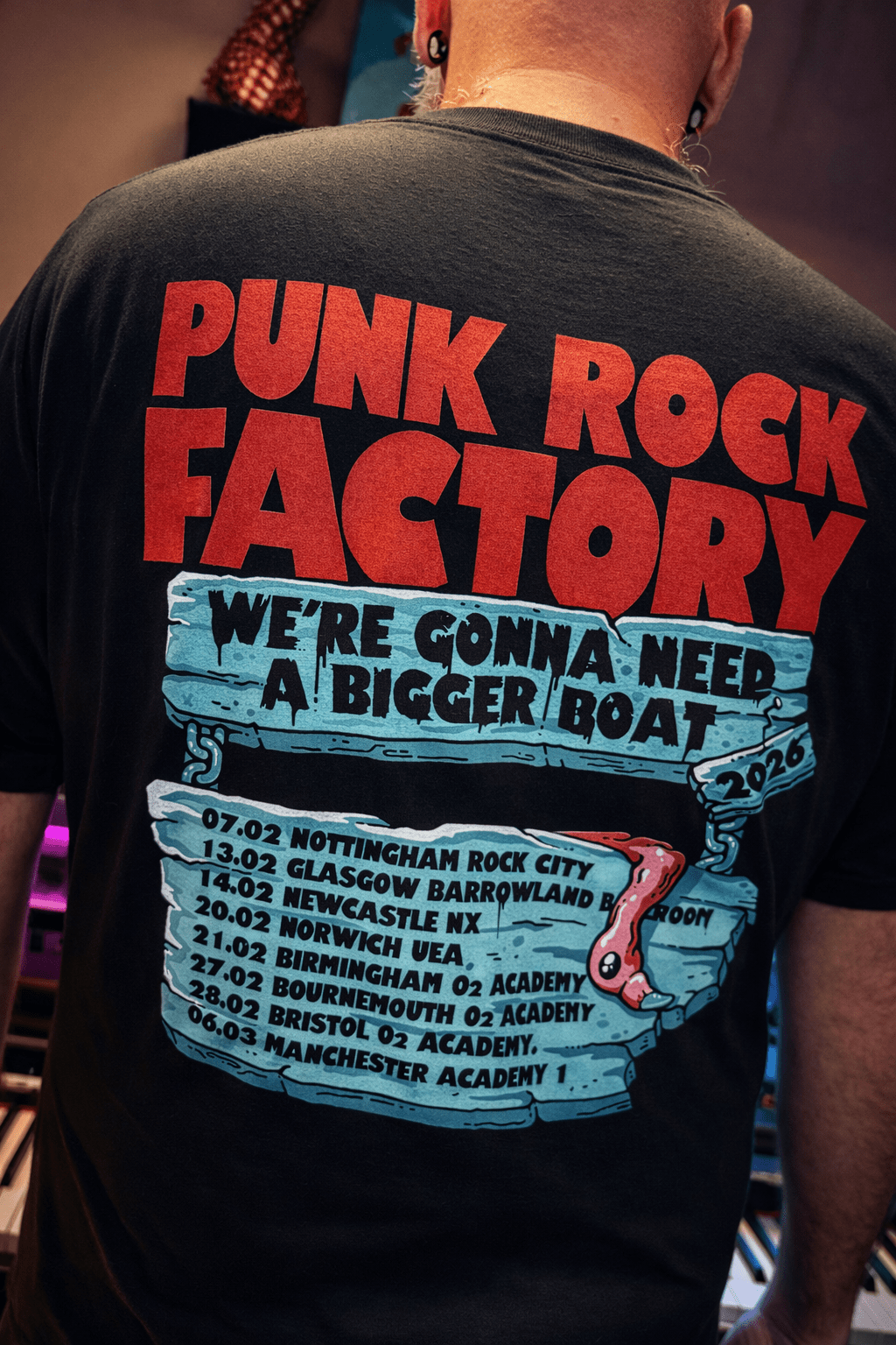 Bigger Boat Tour Tee – Punk Rock Factory