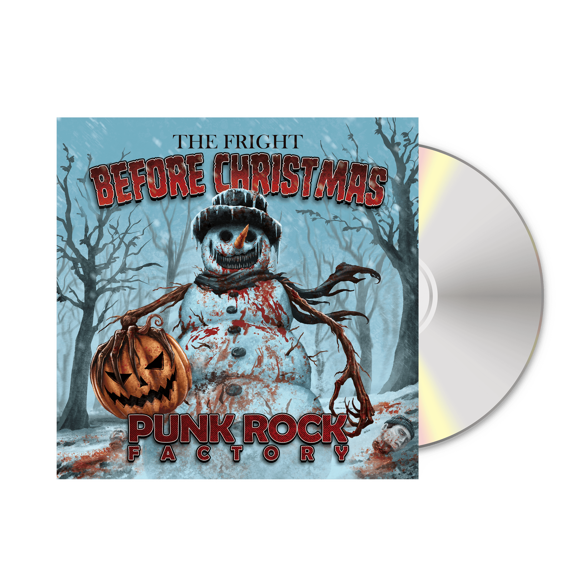The Fright Before Christmas CD - SIGNED Punk Rock Factory 