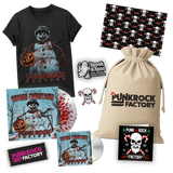 The Fright Before Christmas THE FULL SACK Apparel Punk Rock Factory Full Sack Package with Kids tee age 3-4 