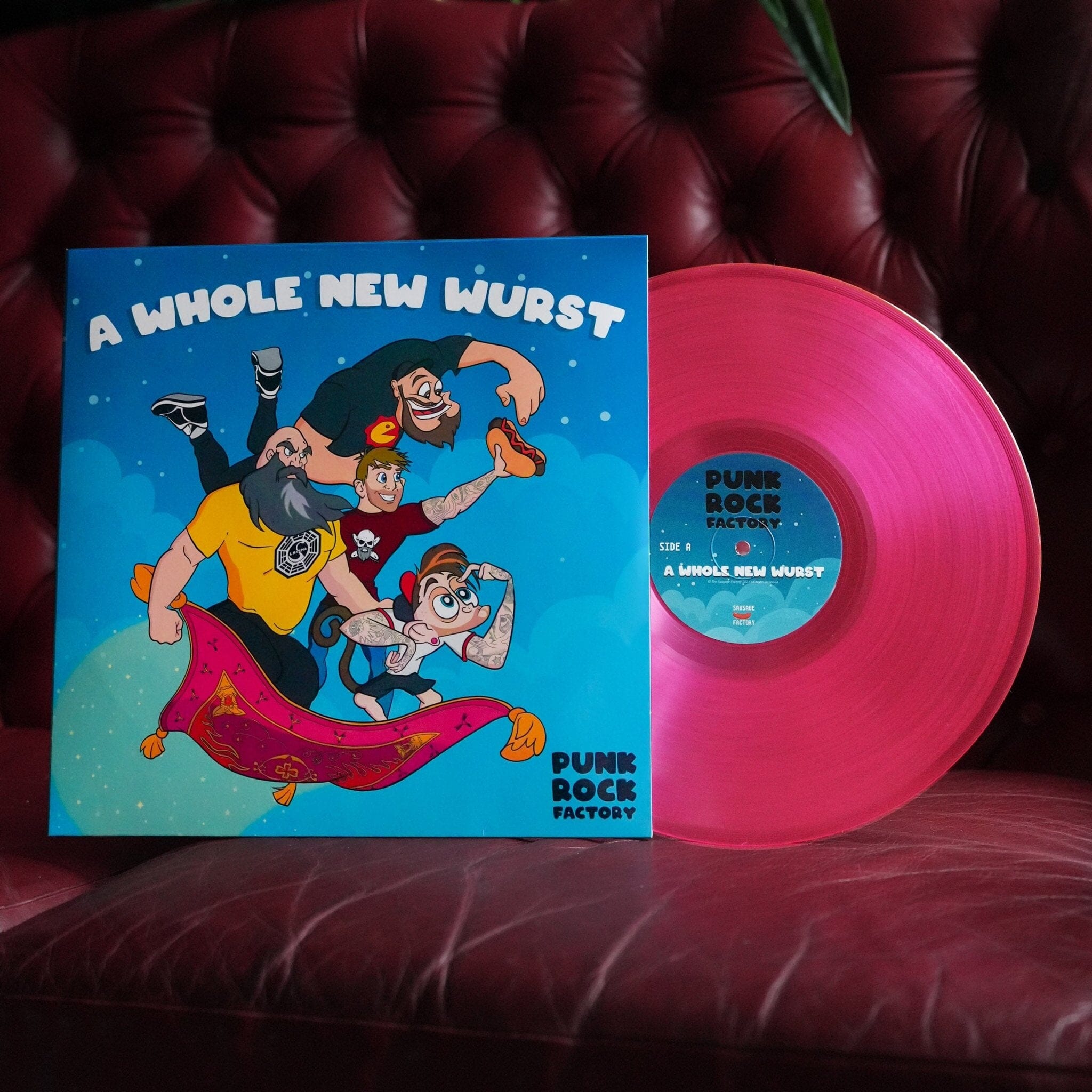 A Whole New Wurst Vinyl Punk Rock Factory Aurora Pink 